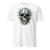 T-shirt Homme Crâne Métal - Blanc