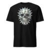 T-shirt Homme Crâne Métal - Noir