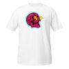 T-shirt Femme Crâne Néon - Blanc