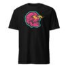 T-shirt Homme Crâne Néon - Noir