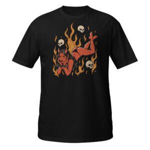 T-shirt Femme Diablesse - Noir