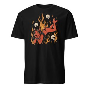 T-shirt Homme Diablesse - Noir